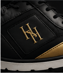 Black and gold HYOD shoe